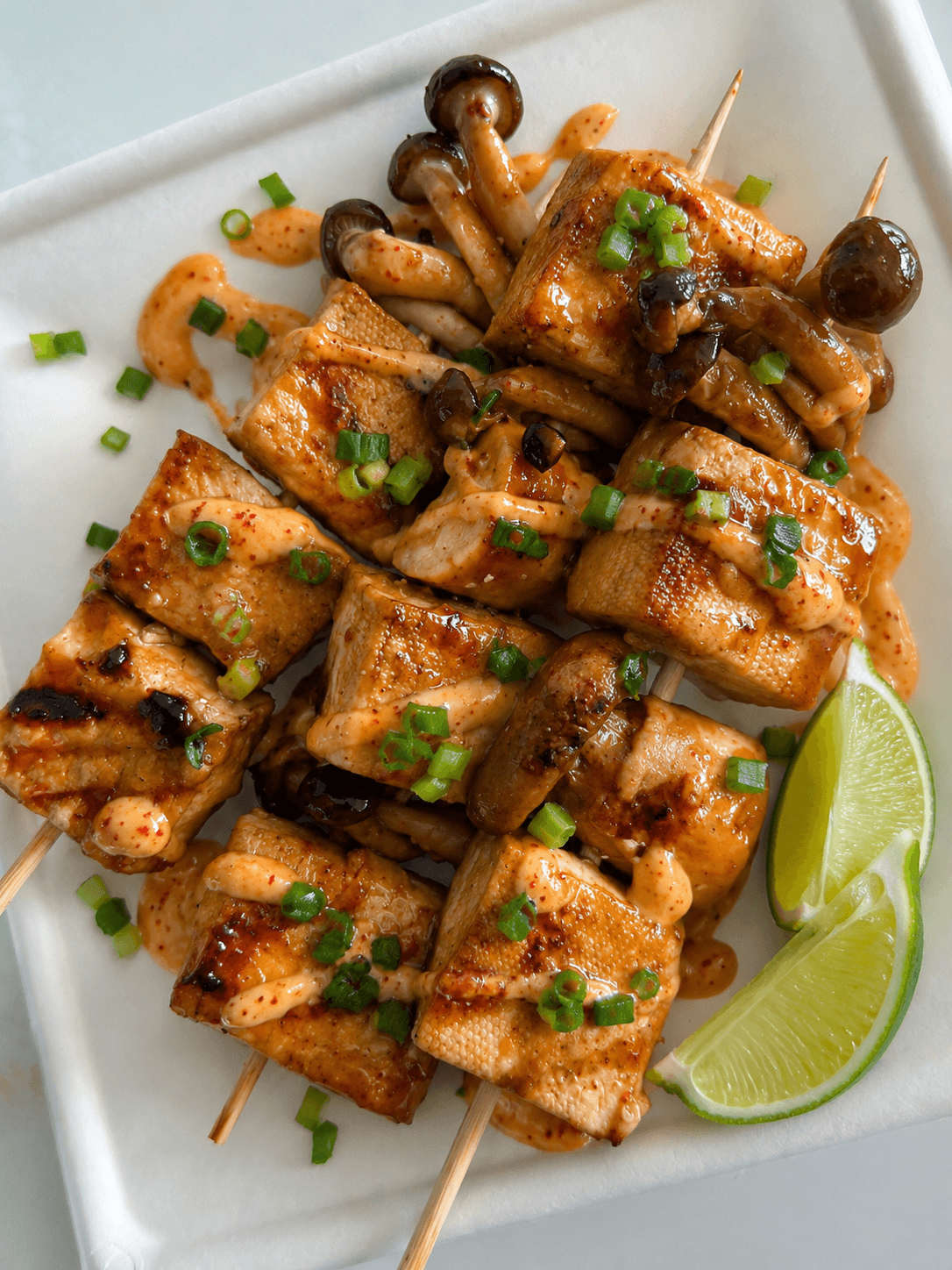 Charred Tofu & Mushroom Kochi