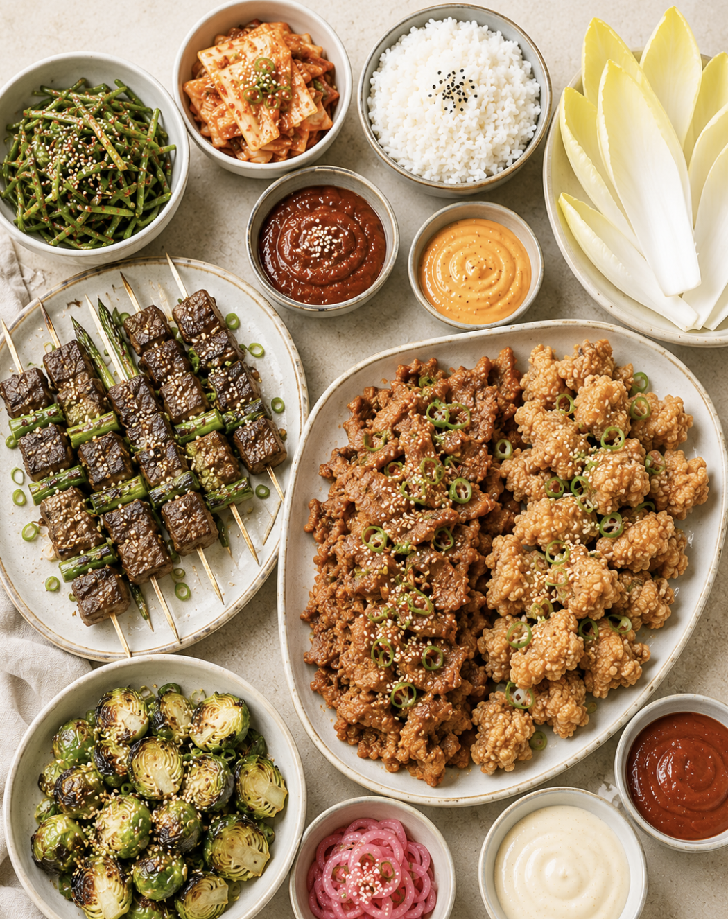 Korean BBQ Table
